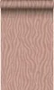 Origin Wallcoverings behang linnen-look golven oudroze 50 x Productafbeelding-voorbeeld 1