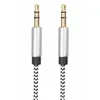 Vayox Klinkenkabel VA0161-1.5 | AUX 3,5 mm | 1,5m | Silber Produktbild-Vorschau 2