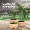 holz4home® 3er SetOutdoor Pflanzkübel  I 6-Eckig aus Produktbild-Vorschau 4