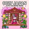 Cozy Japan Malbuch für Erwachsene und Teenager Taschenbuch Produktbild-Vorschau 1
