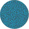 MuchoWow® Mauspad Mousepad Panther Druck - Blau - Design - Produktbild-Vorschau 1