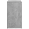 vidaXL Schuhbank Betongrau 94,5x31x57 cm Holzwerkstoff Produktbild-Vorschau 4