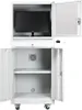 Gürkan PC-Schrank grau Produktbild-Vorschau 1