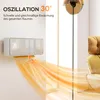 Wandmontierter 2000W Keramik Elektroheizer, Ventilator, Produktbild-Vorschau 6