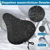 Zacro Sattelbezug wasserdichtes 2er Set für Fahrradsattel, Produktbild-Vorschau 4