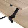 Bureau MELROSE 140x130x76,5cm - Bois clair industriel, Voir les images du produit 8