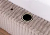 Čalouněná postel 200x200 BELINDA - světle šedá Náhled obrázku produktu 2