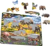 Puzzle della savana africana con Kilimanjaro sullo sfondo Anteprima dell’immagine prodotto 5