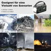 Handkurbel-Radio mit 12000mAh Akku, Solar, AM/FM, Powerbank Produktbild-Vorschau 7