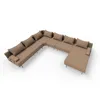 TRADA Narożnik ogrodowy Bahama XXL Beżowy Lewy 410x298 cm Podgląd zdjęcia produktu 7