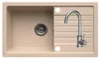 MIT ARMATUR - LINDBERGH® Granitspüle Schwarz "PRO22 + Produktbild-Vorschau 1