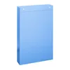 A light blue metal storage shelf with multiple compartments. Produktbild-Vorschau