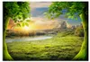Vlies Fototapete Landschaft 400x280 cm Tapeten Wandtapete Produktbild-Vorschau 2