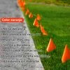 100er Set Rasen-Markierungsfahnen, 14×10 cm, Orange, ideal Produktbild-Vorschau 2