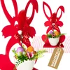Osterhase aus Holz 37cm | Osterhasen Deko zum Hinstellen | Produktbild-Vorschau 1