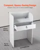 SucceBuy Recepčný pult 60 cm dlhý, obdĺžnikový recepčný Náhľad obrázku produktu 3