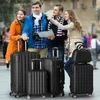Sada 5 kufrov FCH s kozmetickým kufríkom, sada kufrov s Náhľad obrázku produktu 6