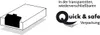 Illustration of a box with a flap and a logo with text. Náhled obrázku produktu