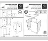 Werkhaus Photohocker Bücherregal Motiv stabiler Sitzhocker Produktbild-Vorschau 5