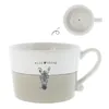 Tasse, Becher WILD THING TITANE mit Zebra weiß creme 300ml Produktbild-Vorschau 1