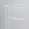 MSV® Portarotolo con ripiano, portarotolo stretto bianco Anteprima dell’immagine prodotto 7