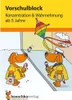 Vorschulblock - Konzentration Produktbild-Vorschau 1