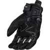 Gants LS2 "Spark II" hommes, Matière : Boeuf- noir / blanc Voir les images du produit 2