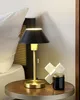 BELIANI Tischlampe Schwarz und Gold mit Kegelschirm und Produktbild-Vorschau 2