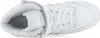 A top-down view of a white Adidas sneaker. Produktbild-Vorschau