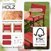 CASARIA® Regiestuhl 2er Set aus FSC® Eukalyptusholz – Produktbild-Vorschau 6