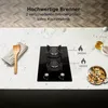 2-palnikowa płyta gazowa, funkcja podwójnego zasilania, Podgląd zdjęcia produktu 4