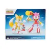 The image shows the packaging for Sonic the Hedgehog action figures, featuring characters Tails and Amy. Podgląd zdjęcia produktu