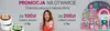 Promotional banner for a store opening sale, showing gift offers and product sets. Podgląd zdjęcia produktu