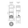 Laubsammler Zink mit Sieb DN 100 inkl. Adapter Produktbild-Vorschau 12