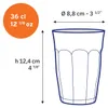 6 x verre à eau, verre à long drink, verre dur, Voir les images du produit 4