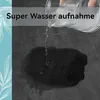 Badematten-Set, 3-teilig Badezimmermatte, U-förmiger Produktbild-Vorschau 6