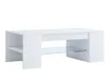 VCM Holz Couchtisch mit ESG-Sicherheitsglas | Sofatisch mit Produktbild-Vorschau 3