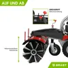 BRAST Kehrmaschine Benzin | Laubsammler Schneeschieber | Produktbild-Vorschau 8