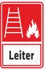 INDIGOS UG - Aufkleber - Sicherheit - Feuerleiter - Kombi - Produktbild-Vorschau 1