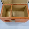 QLS Casetta per gatti in legno 86x47x37cm con anticamera Anteprima dell’immagine prodotto 6