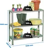 Metallregal COMFORT PLUS 3/400 1000 GRAU Produktbild-Vorschau 1