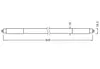 Tubo LED T5 G5, 849 mm, 1350 lumen, 21 W, bianco caldo 3000 Anteprima dell’immagine prodotto 4