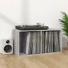 vidaXL Record Box Grey Sonoma 71x34x36cm odvozený výrobek Náhled obrázku produktu 6