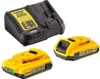 DeWalt DCB115D2-QW Akku-Kit (2 x 18 V / 2 Ah plus DCB 115) Produktbild-Vorschau 15