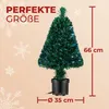 CASARIA® Weihnachtsbaum künstlich 66 cm Klein Tisch Topf Produktbild-Vorschau 7