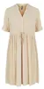 Vestido corto "Noos Bc" de la marca Pieces, color blanco Vista previa de la imagen del producto 1