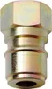 A close-up studio shot of a single hydraulic fitting. Produktbild-Vorschau