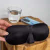 Maska na oči Intirilife v ČERNÉ barvě - ergonomická Náhled obrázku produktu 4