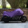 XL Moto Housse Léger Demi Housse Outdoor Protecteur Violet Voir les images du produit 3