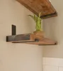 HEVVA - Regalhalter RIEDBERG - 15 cm Tiefe, Schwarz, 1 Produktbild-Vorschau 3